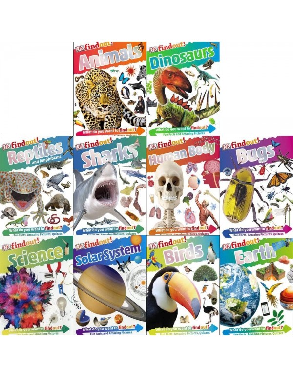DK Findout! Series with Fun Facts and Amazing Pict...