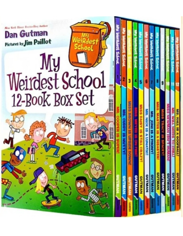 My Weirdest School 12 Book Box Set Books 1 to 12