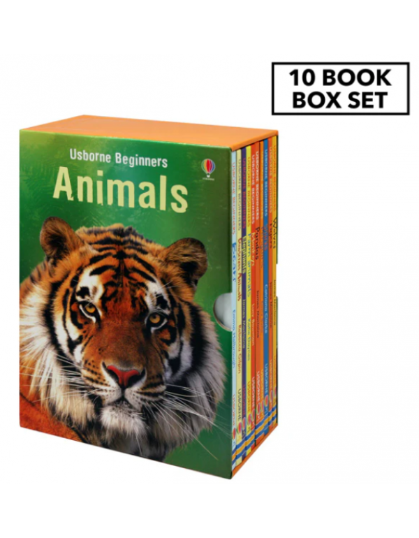 10pc Usborne Beginners Animals Kids/Children Readi...