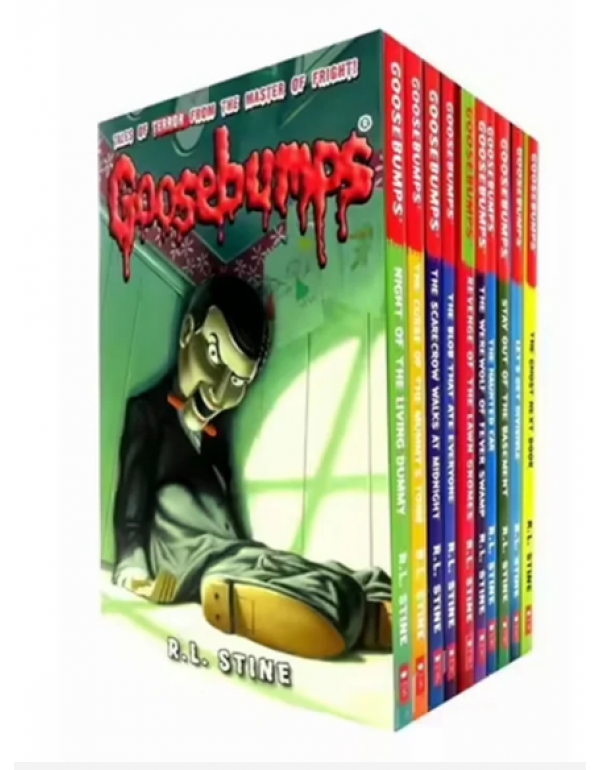 10pc Goosebumps The Classic Series Collection Stor...