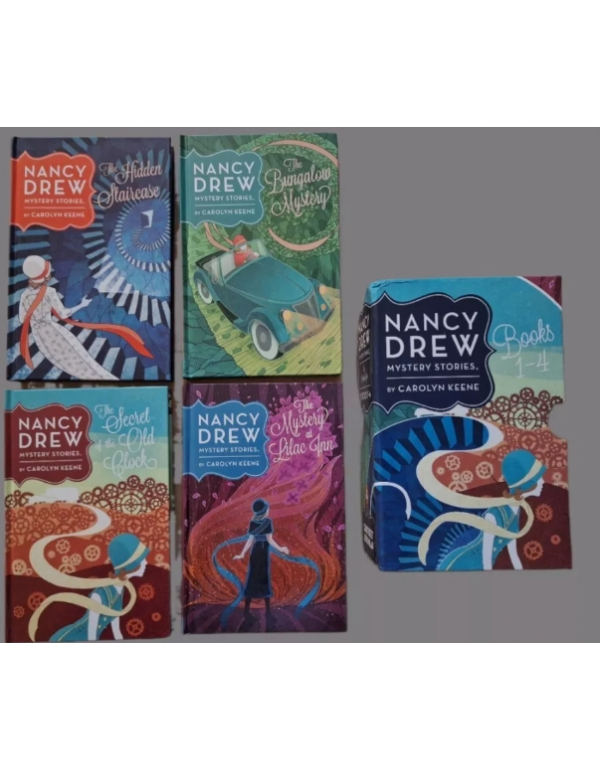 Nancy Drew Mystery Stories Books 4 Books Collectio...